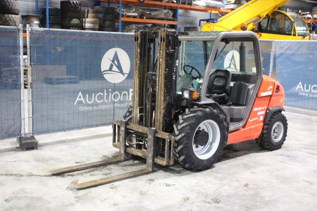 Rough-terrain forklift Manitou MH 25-4 Diesel 2500kg 3.7m 2008