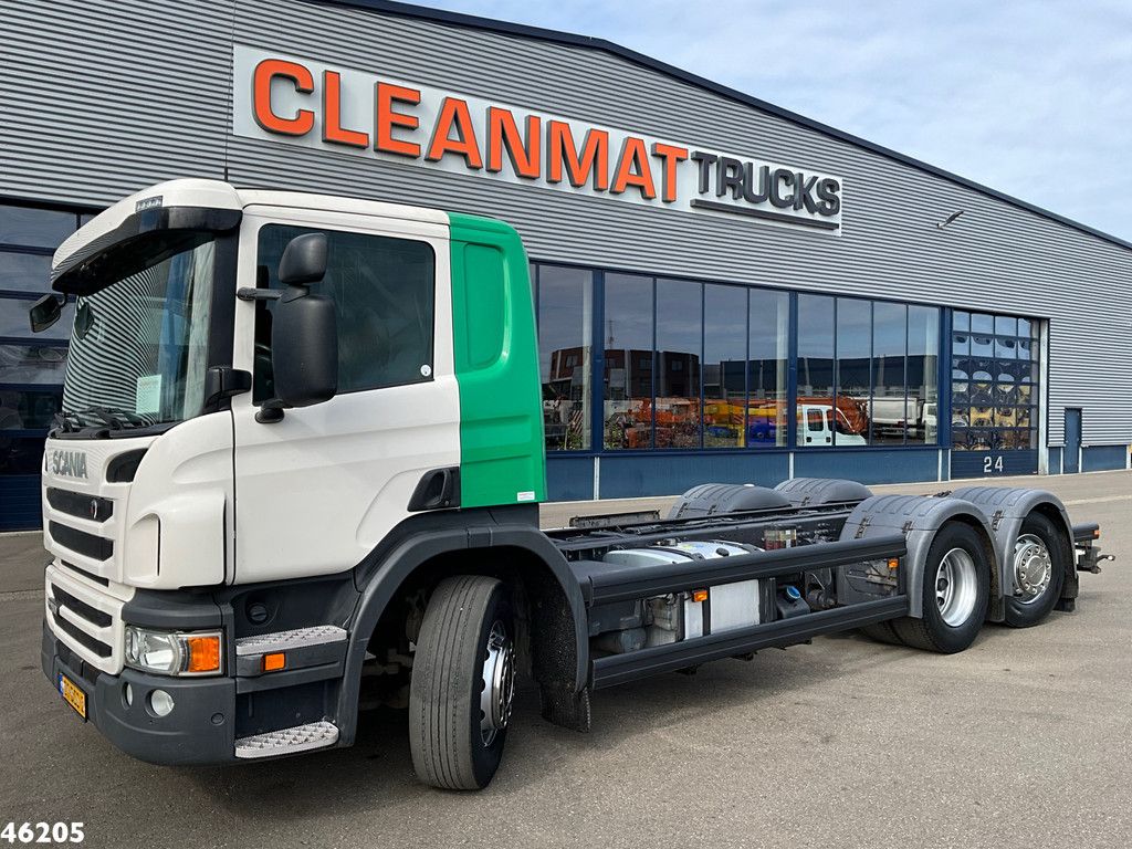 Scania P 250 Euro 6 Chassis cabine with PTO Just226.536 km!