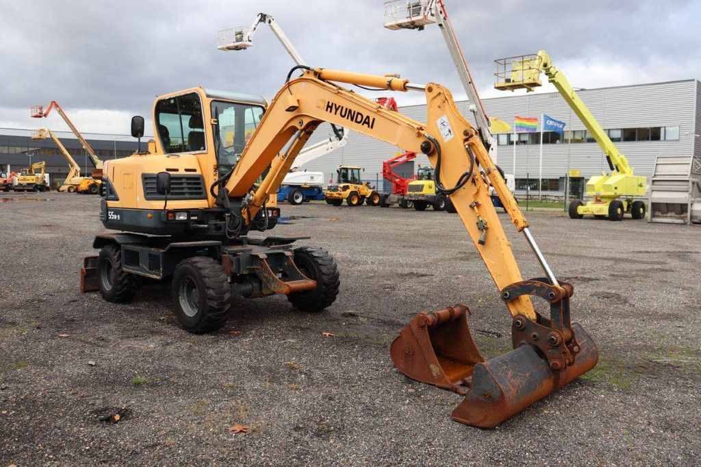 Hyundai Radbagger 55W-9 Diesel 41kW 2013