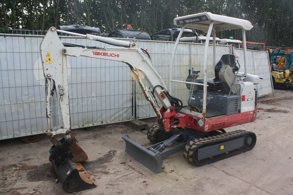 Mini excavator Takeuchi TB016 Diesel 2013