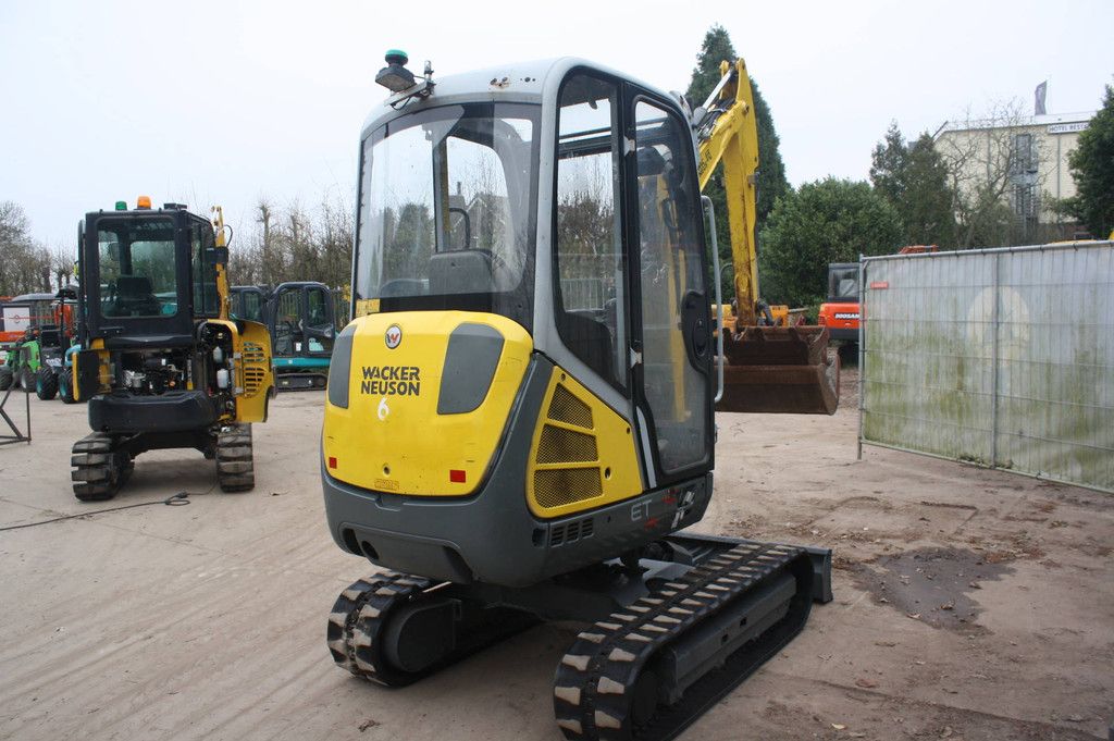 Mini excavator Wacker Neuson ET24 Diesel 2016