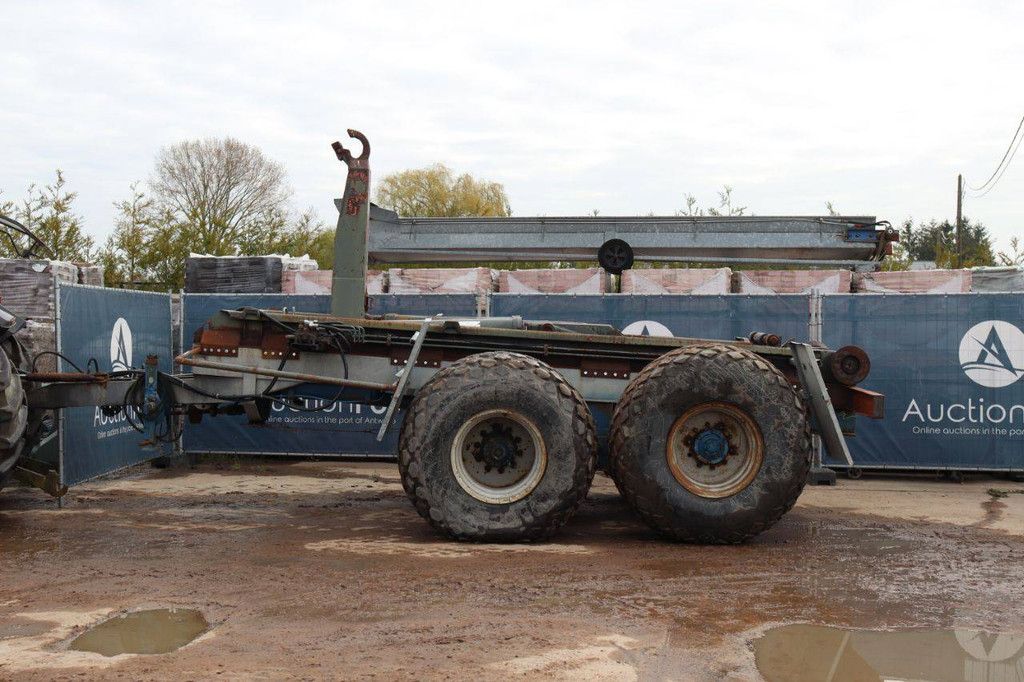 Anzio 1614 trailer 1993 with hooklift system