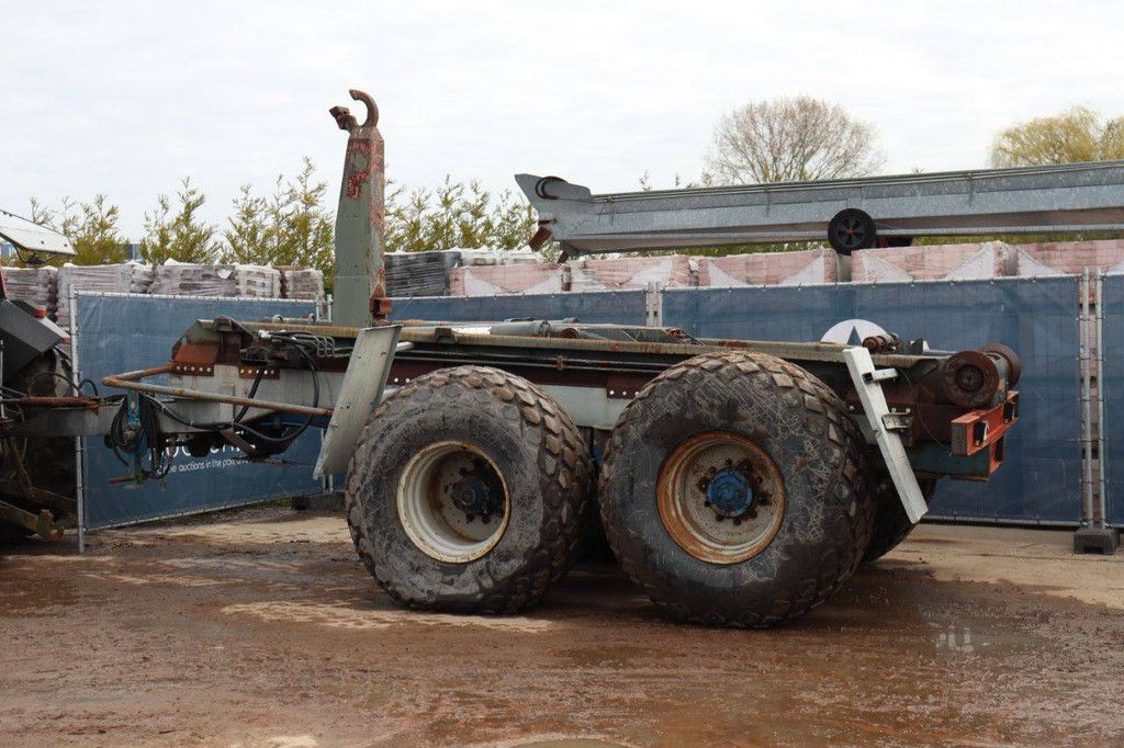 Anzio 1614 trailer 1993 with hooklift system