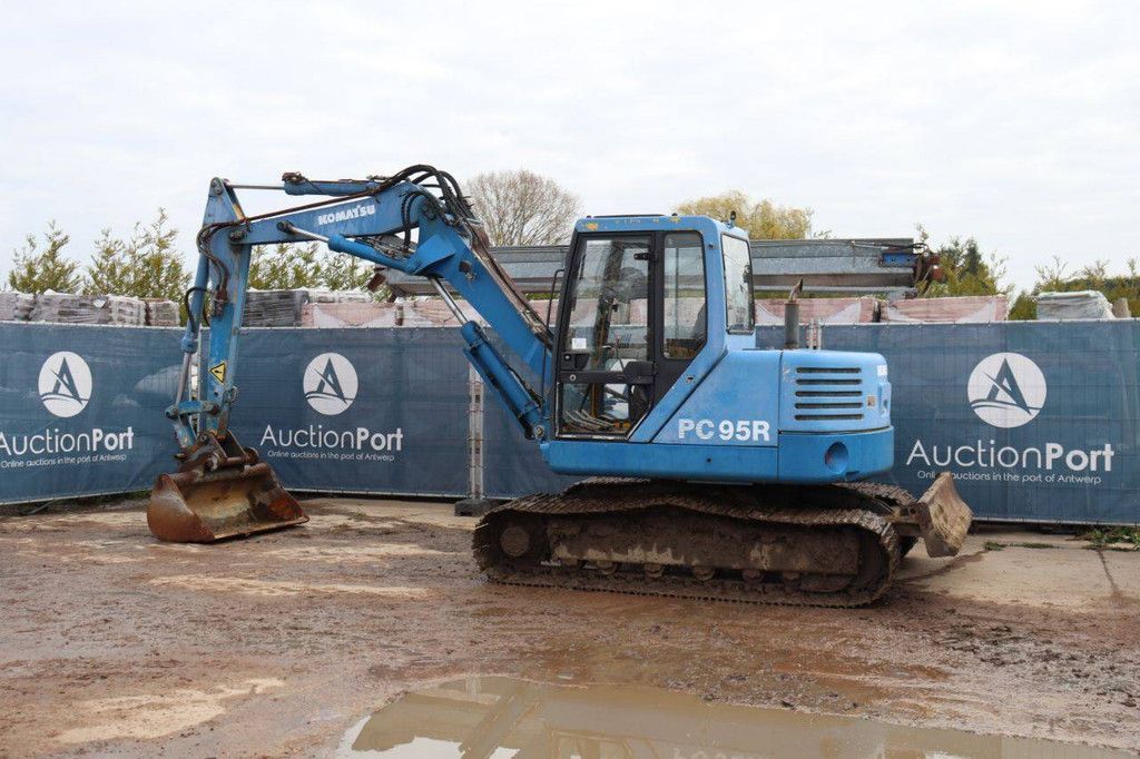 Rupsgraafmachine Komatsu PC95 Diesel 55kW 1996