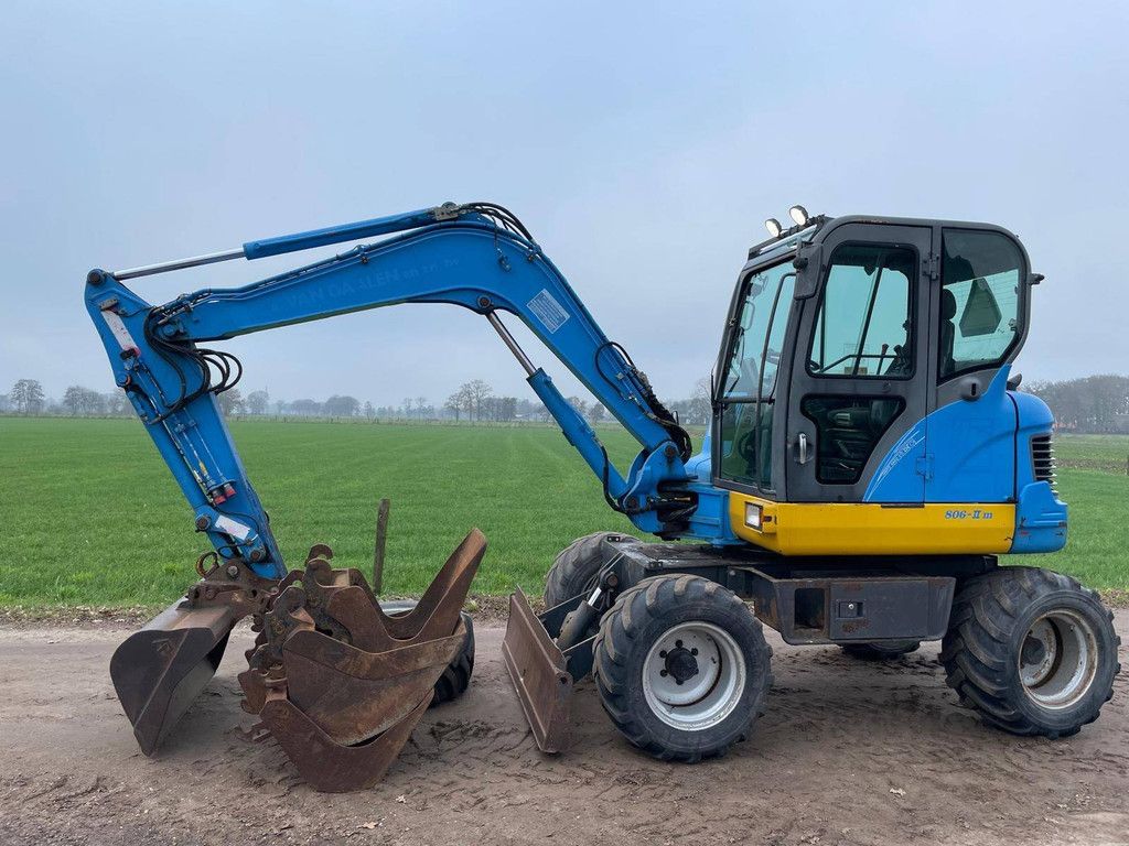 Doosan DX55 WD Diesel-Radbagger 2010