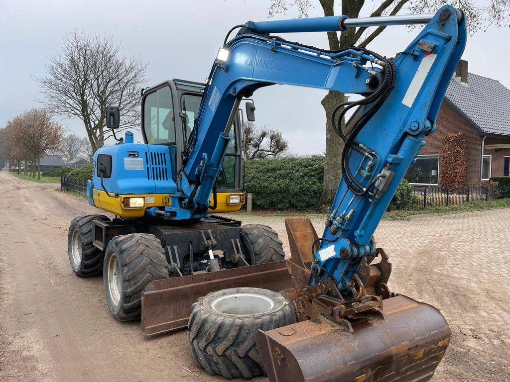 Doosan DX55 WD Diesel-Radbagger 2010