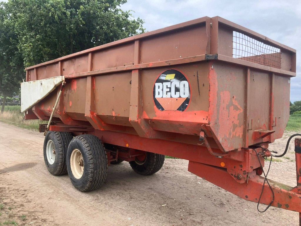 Grain tipper Beco S1200 1984