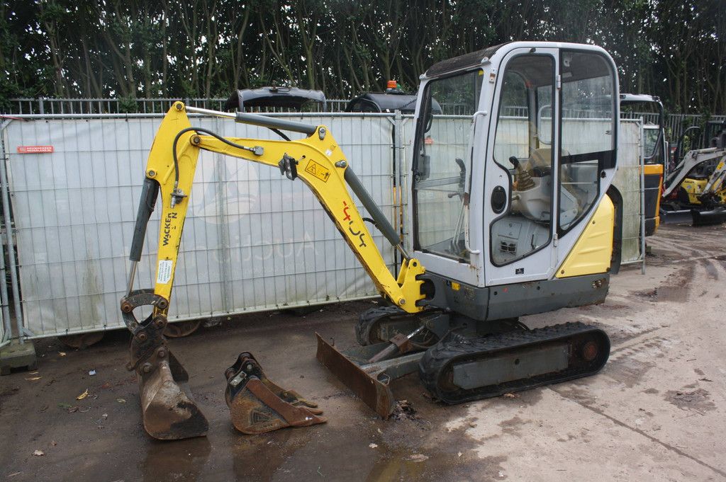 Mini excavator Wacker Neuson 1404 Diesel 2015