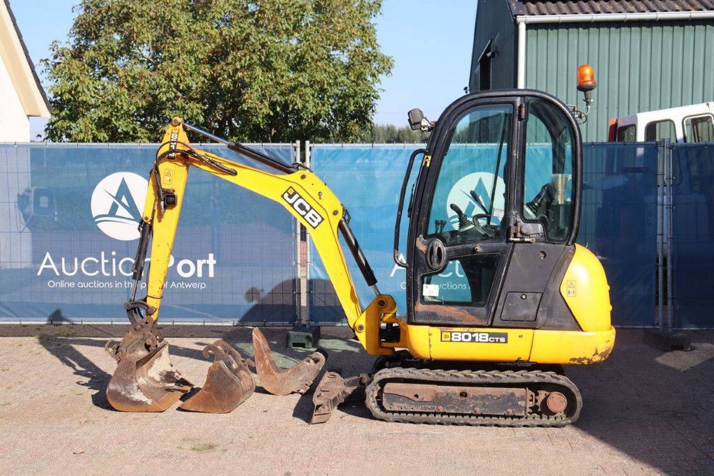 Minigraver JCB 8018 CTS Diesel 2014