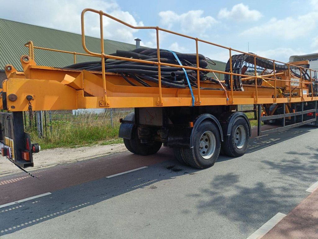 Marindco 10T Diesel soil drilling rig 1995 on trailer