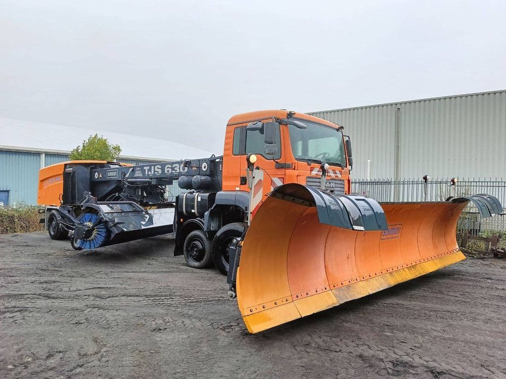 Runway snowplow Schmidt TSJ630 MAN Diesel 315kW 2008