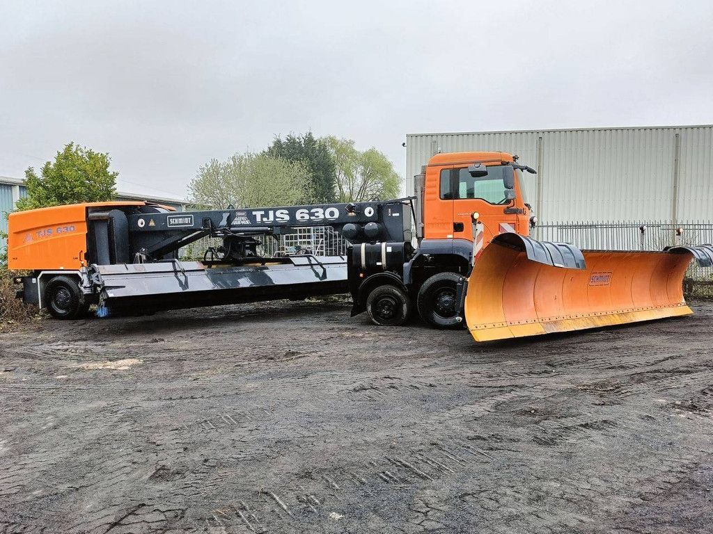 Runway snowplow Schmidt TSJ630 MAN Diesel 315kW 2008