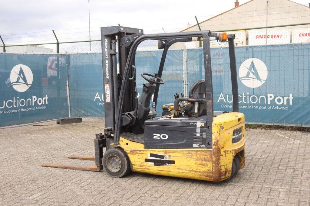 Doosan Daewoo B20T-5AC Electric Forklift 2000kg 4.7m 2006