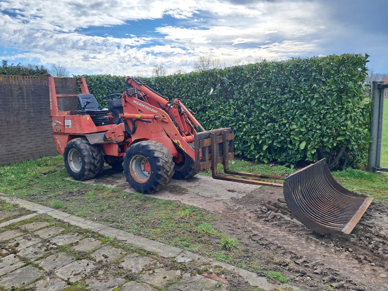 Weidemann 1070 D M / Marge / Kniklader / Shovel / Loader