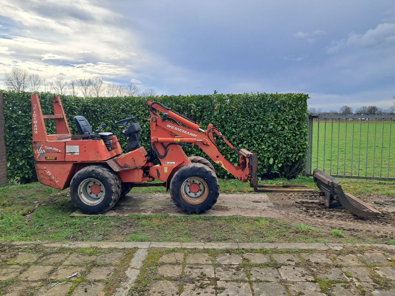 Weidemann 1070 D M / Marge / Kniklader / Shovel / Loader