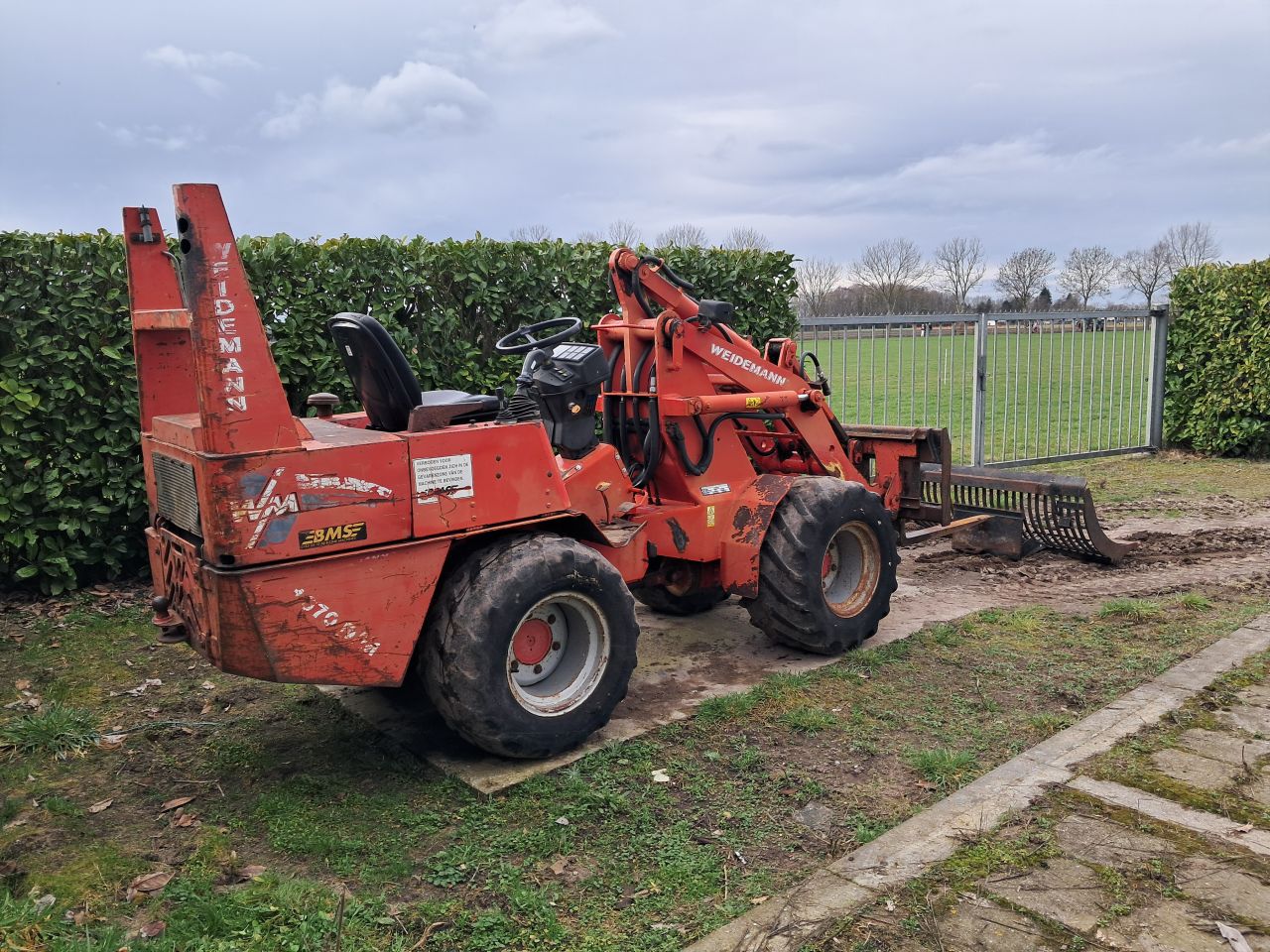 Weidemann 1070 D M / Marge / Kniklader / Shovel / Loader