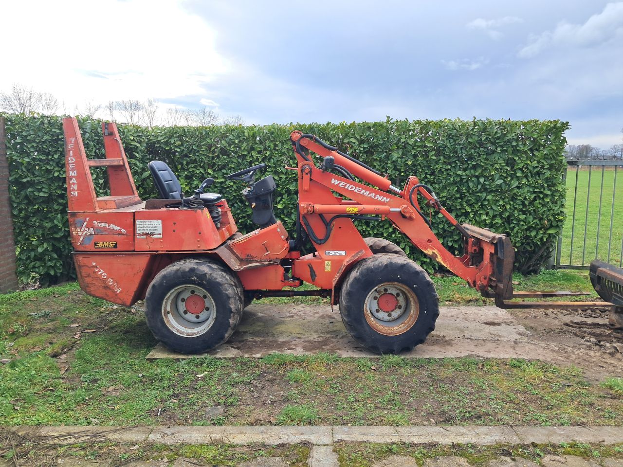 Weidemann 1070 D M / Marge / Kniklader / Shovel / Loader
