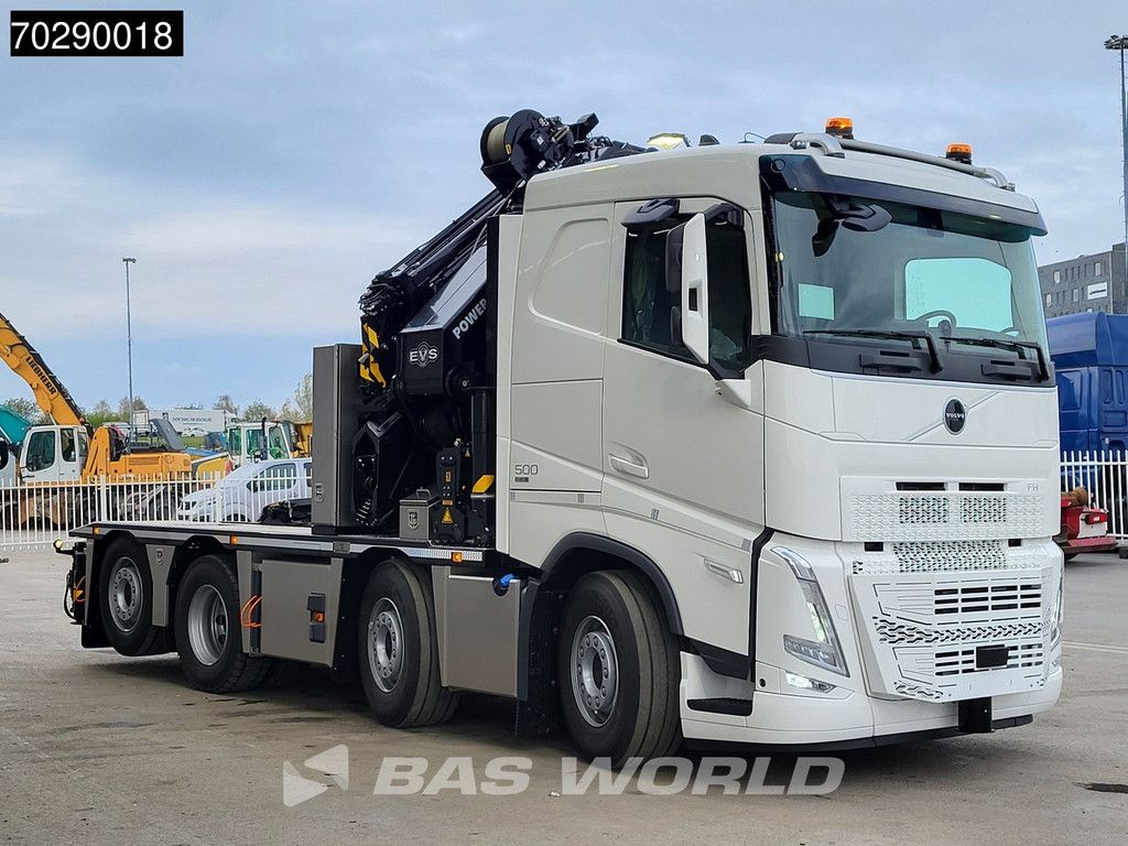 Volvo FH 500 8X2 NEW! HMF9520 K6 + JIB K6 Crane Kran + fifth wheel VEB+