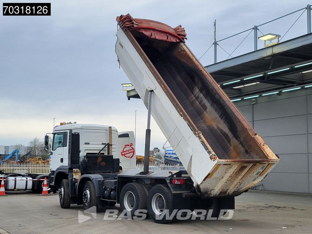 MAN TGA 35.430 8X4 19m3 tipper Full Steel suspension Big-Axle Manual Euro 3