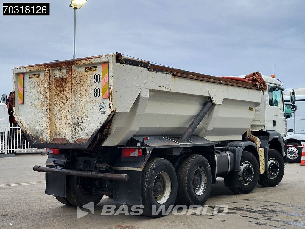 MAN TGA 35.430 8X4 19m3 tipper Full Steel suspension Big-Axle Manual Euro 3