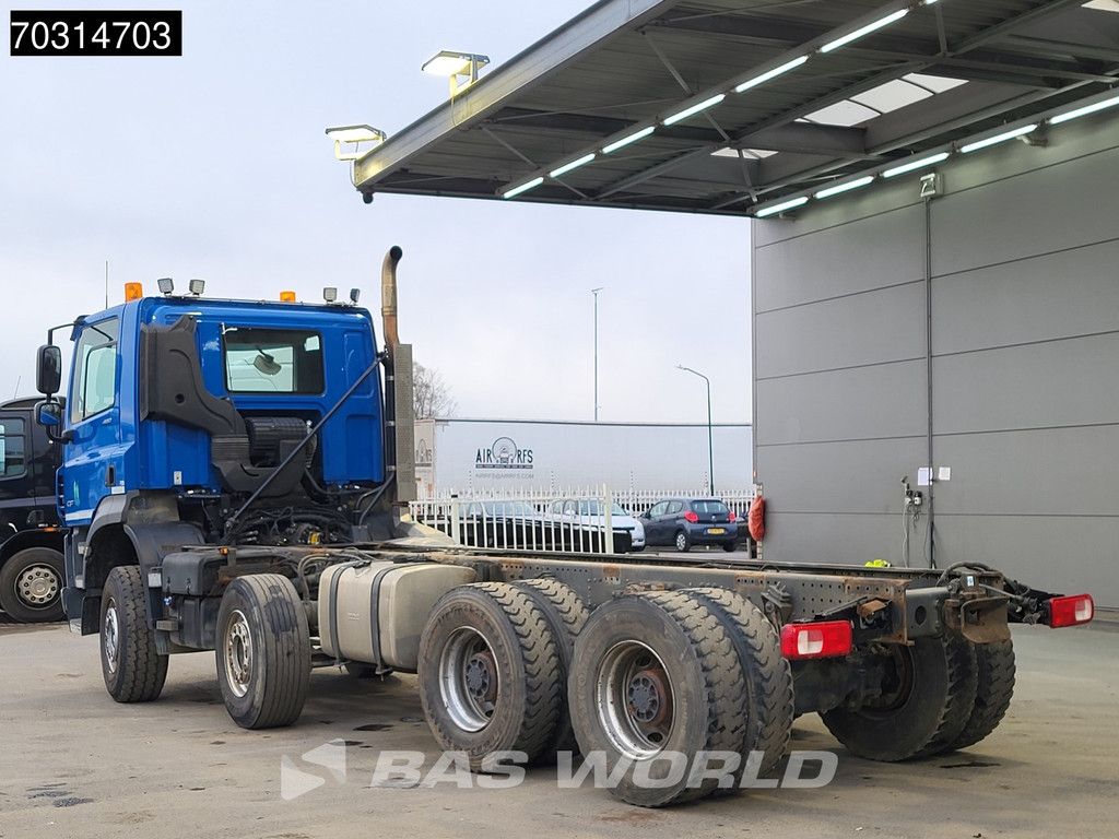 DAF CF CF 480 8X4 Chassis Steel Suspension Big-Axle MX Engine Brake Euro 6