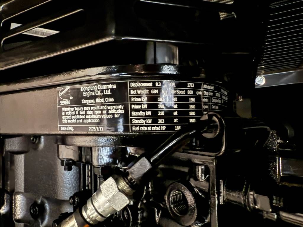 Cummins 6CTAA8.3-G2 - 220 kVA Generator - DPX-19840
