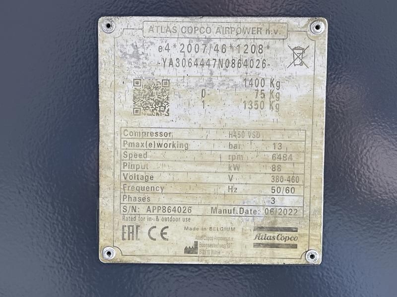 Atlas Copco E-AIR H 450