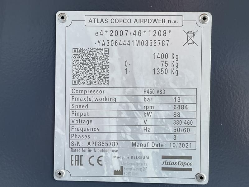 Atlas Copco E-AIR H 450
