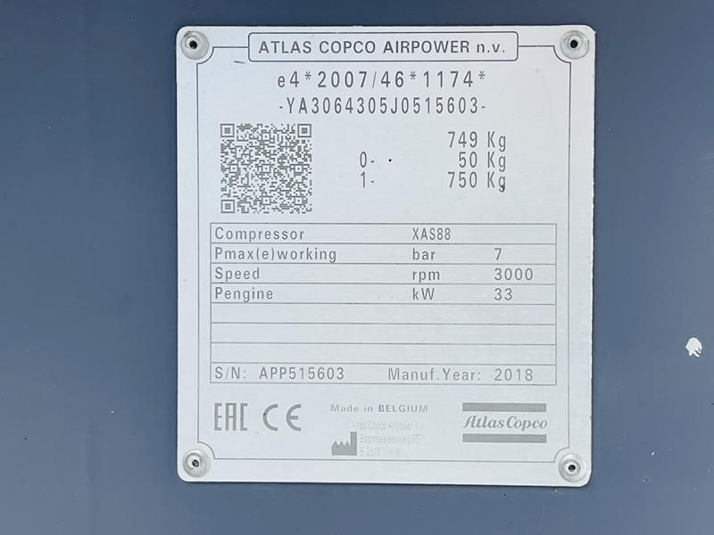Atlas Copco XAS 88