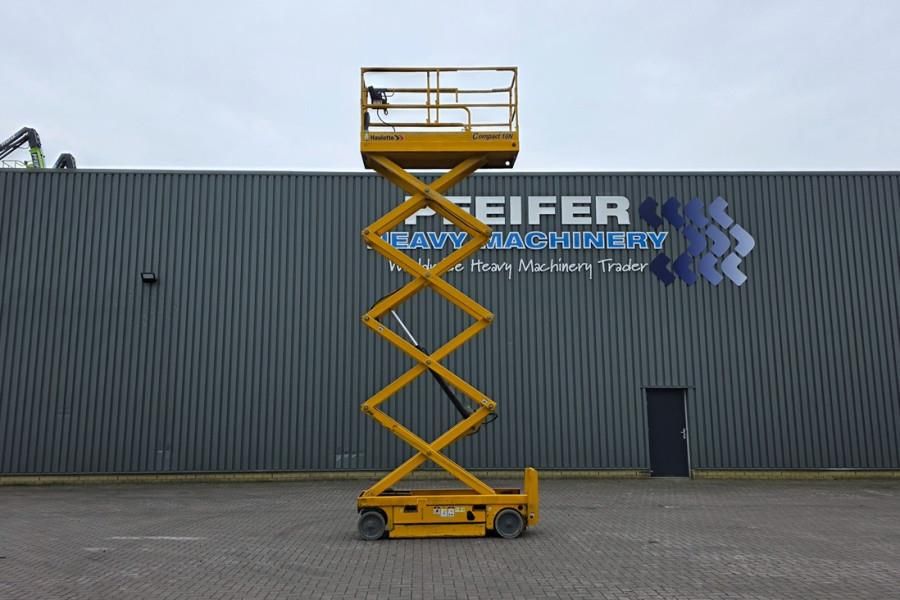 Haulotte Compact 10N Electric, 10m Working Height, 230kg Ca
