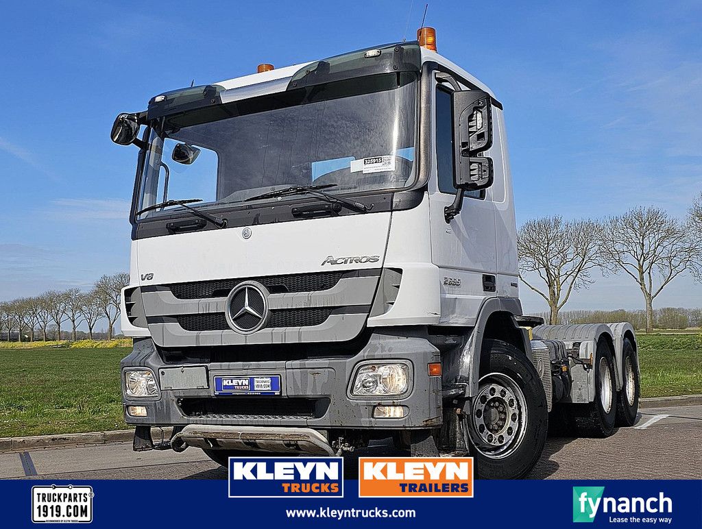 MERCEDES-BENZ ACTROS 2655 6x4 v8 mp3 steel eps