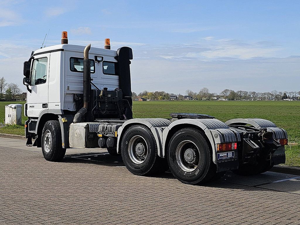 MERCEDES-BENZ ACTROS 2655 6x4 v8 mp3 steel eps