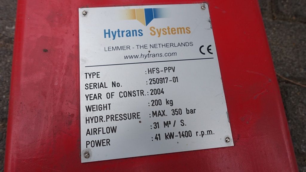 Hytrans Systems Watersproei ventilator