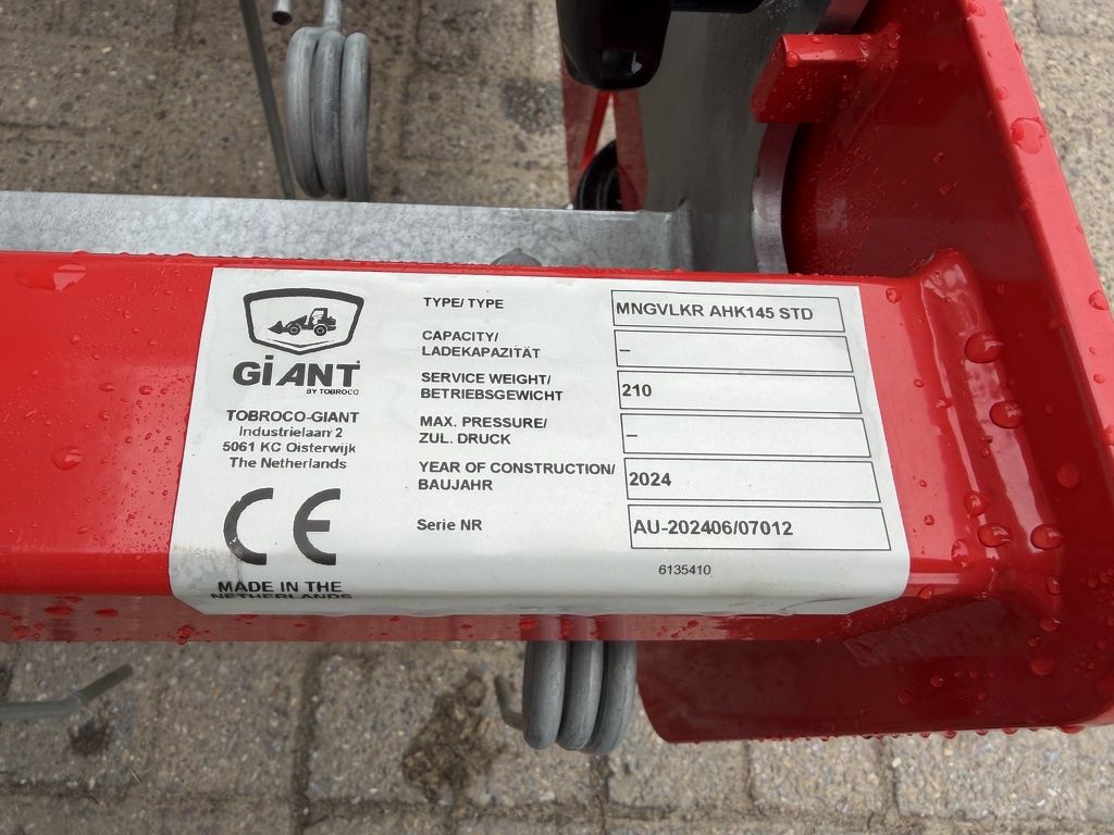 Giant Bodemvlakker GIANT 145 cm getrokken (pistesleep, manegevlakker)