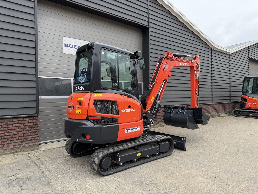Kubota KX037 HI AIRCO minigraver NIEUW €760 LEASE