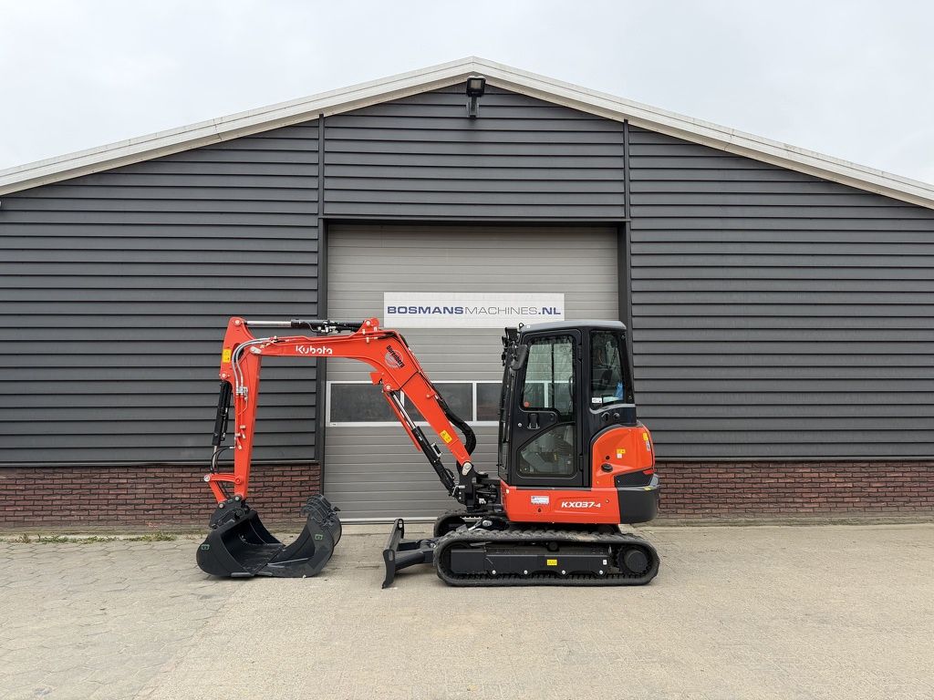 Kubota KX037 HI AIRCO minigraver NIEUW €760 LEASE