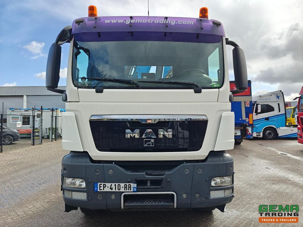 MAN TGX 26.360 6x4 Tageskabine Euro4 - Terex TLC - 11,75p + 20T Hakenlift + Funksteuerung - Schaltgetriebe - Blattfederung