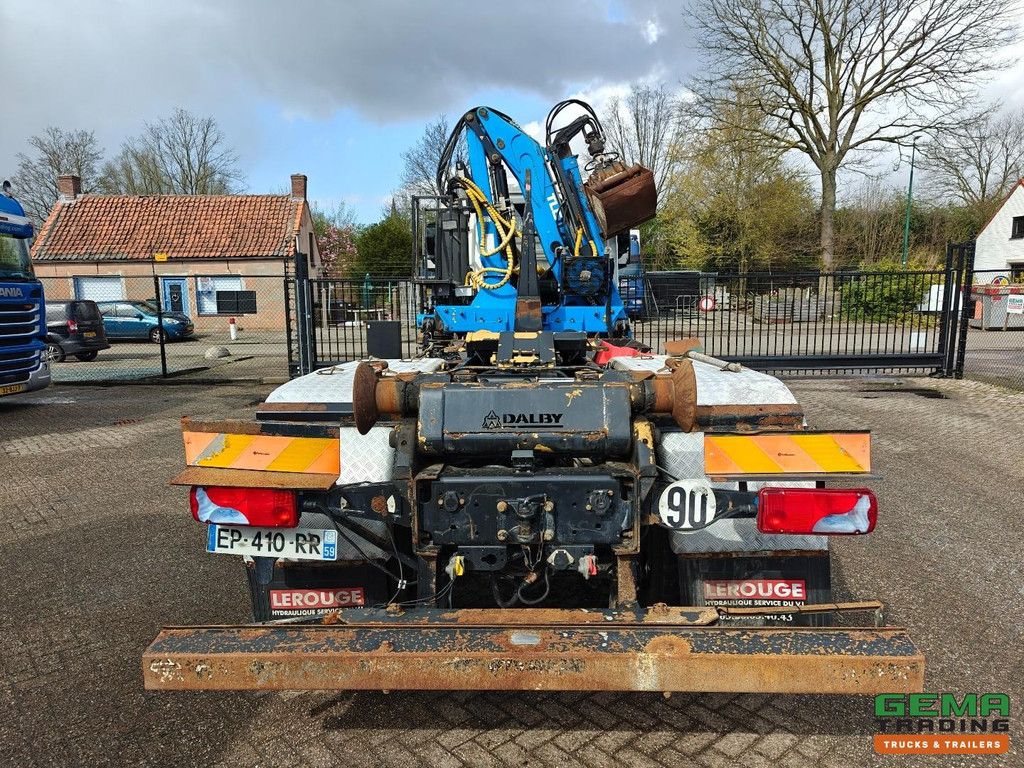 MAN TGX 26.360 6x4 Tageskabine Euro4 - Terex TLC - 11,75p + 20T Hakenlift + Funksteuerung - Schaltgetriebe - Blattfederung