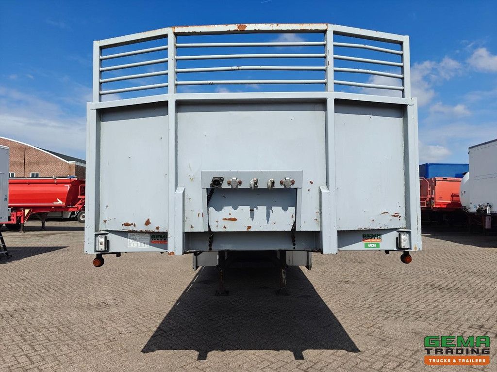 KWB P-473-STI-H 13,5 m – Aluminium-Seitenwände – 2x Lenkachse – HH-Boden – 1x Hubachse – Kranschiene – 10-Tonnen-3-Achs-SAF