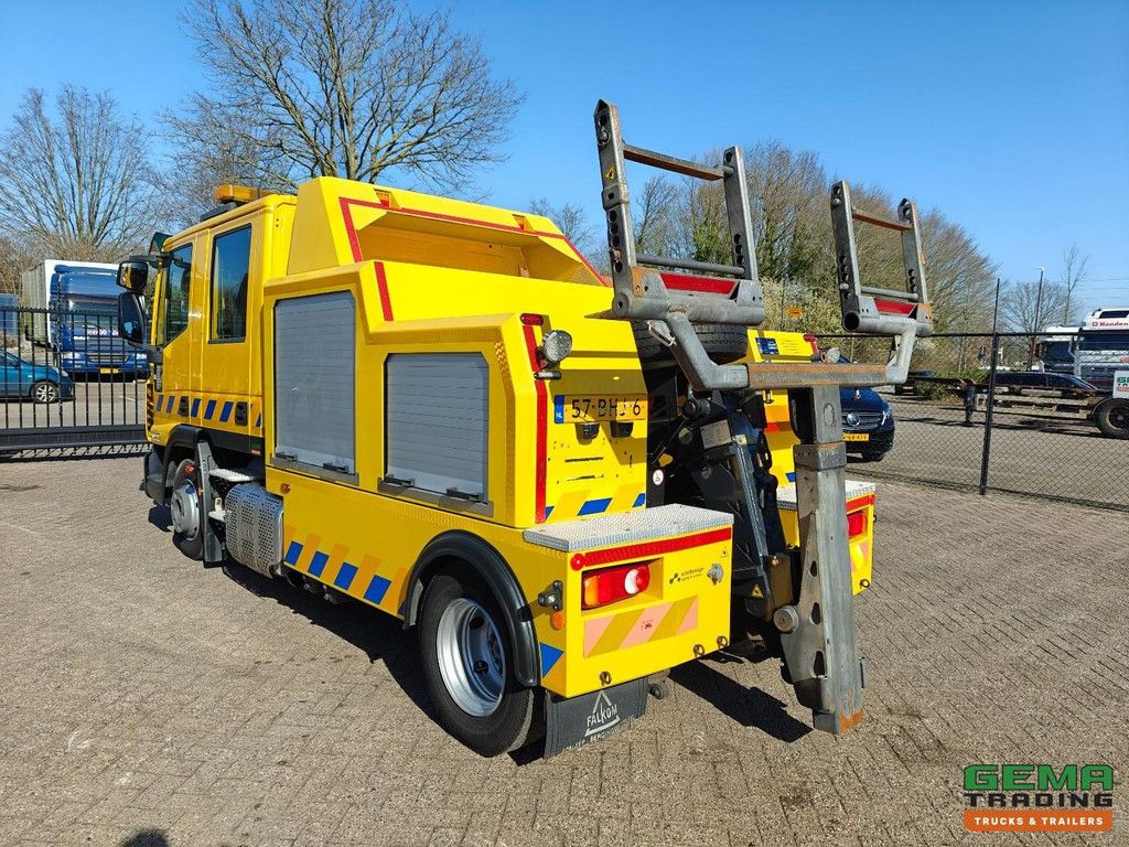 Iveco 80E190 EuroCargo 4x2 Euro 6A Doppelkabine, 7 Personen – Falkom FAW2000 + Seilwinde 3600 kg – Fernbedienung – TÜV bis 06/2026