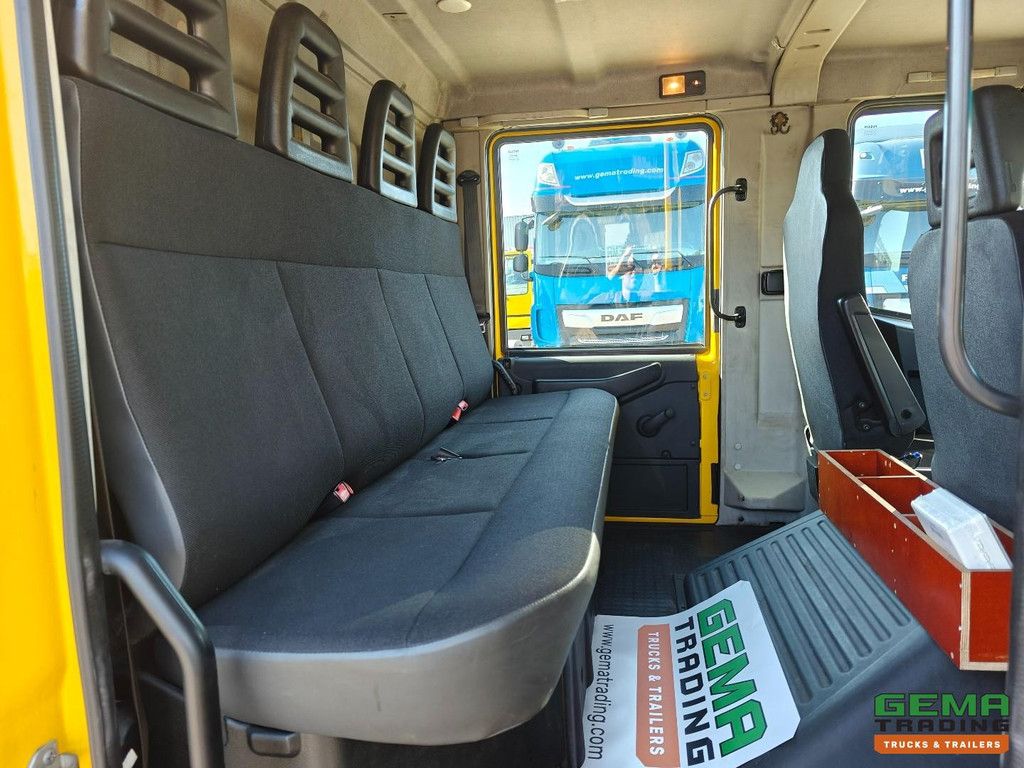 Iveco 80E190 EuroCargo 4x2 Euro 6A Doppelkabine, 7 Personen – Falkom FAW2000 + Seilwinde 3600 kg – Fernbedienung – TÜV bis 06/2026