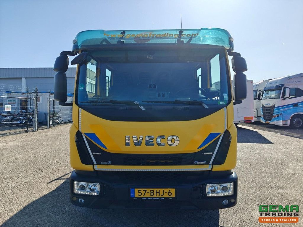 Iveco 80E190 EuroCargo 4x2 Euro 6A Doppelkabine, 7 Personen – Falkom FAW2000 + Seilwinde 3600 kg – Fernbedienung – TÜV bis 06/2026