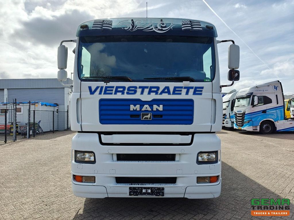 MAN TGA 26.310 6x2 Schlafkabine Euro3 - 8 m Kühl-/Gefrierbox + Ladebordwand 1500 kg - Vollklimaanlage