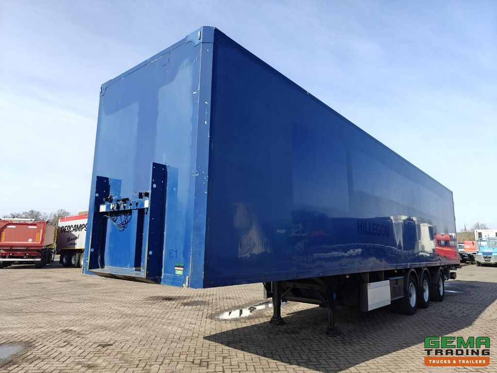 Groenewegen DRO-15-27 B 3-Assen BPW - GeslotenOpbouw + Laadklep 2000KG - HH Vloer - Lift/StuurAs