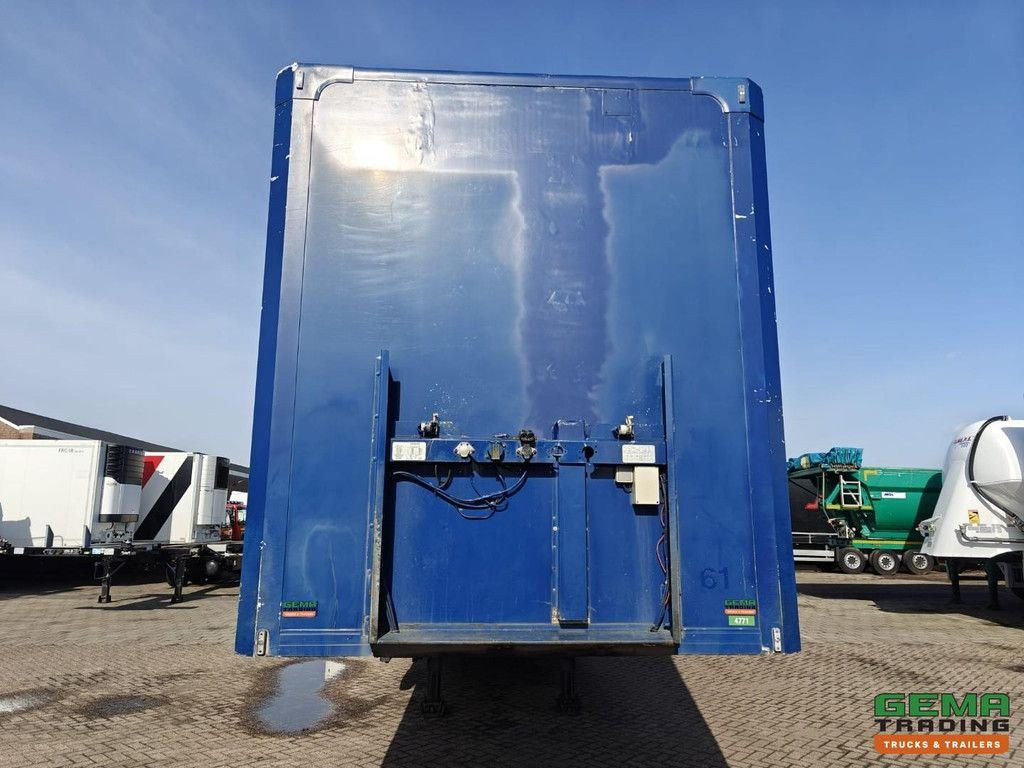 Groenewegen DRO-15-27 B 3-Assen BPW - GeslotenOpbouw + Laadklep 2000KG - HH Vloer - Lift/StuurAs