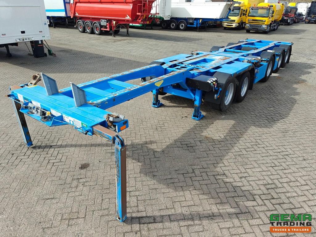 Broshuis 2CONnect 2AKCC + 3AKCC - 3x Steering Axles - 4x Lift Axles - Belgian Registration