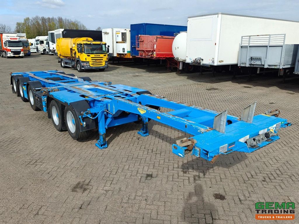 Broshuis 2CONnect 2AKCC + 3AKCC - 3x Steering Axles - 4x Lift Axles - Belgian Registration