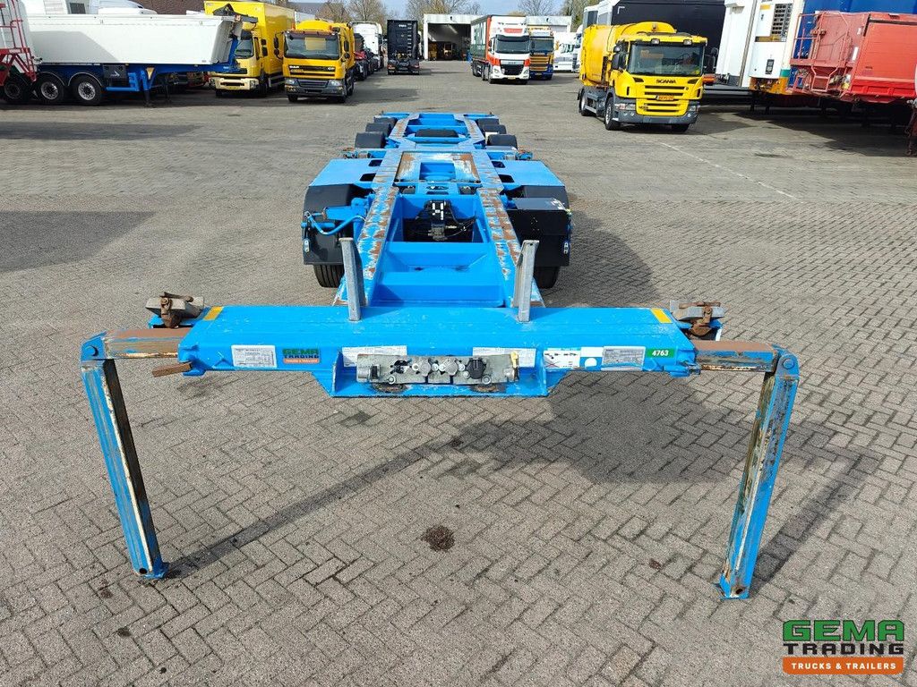 Broshuis 2CONnect 2AKCC + 3AKCC - 3x Steering Axles - 4x Lift Axles - Belgian Registration