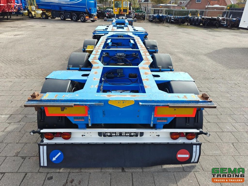 Broshuis 2CONnect 2AKCC + 3AKCC - 3x Steering Axles - 4x Lift Axles - Belgian Registration