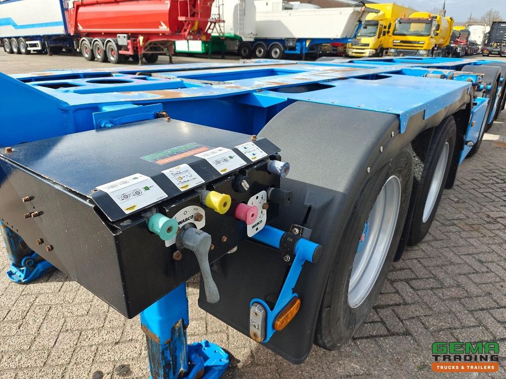 Broshuis 2CONnect 2AKCC + 3AKCC - 3x Steering Axles - 4x Lift Axles - Belgian Registration